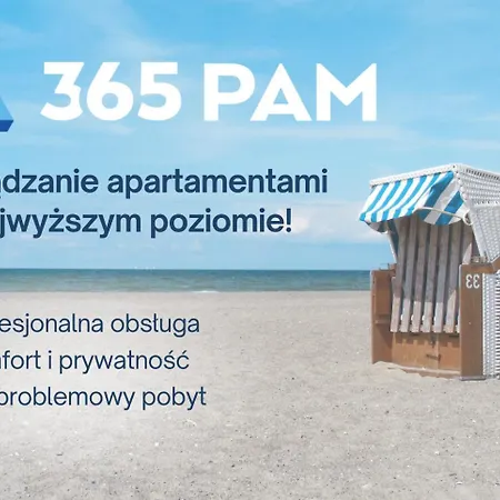 아파트 365pam - Mundo W Centrum Kolobrzegu Z Garazem 코워브제크